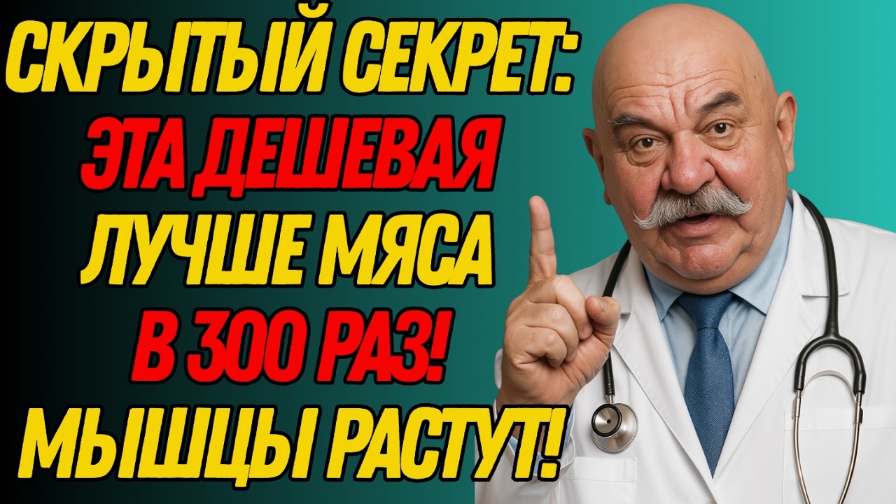 Хирурги в шоке: эта традиционная еда в 3 000 000 раз полезнее мяса после 75 лет — секрет долголетия