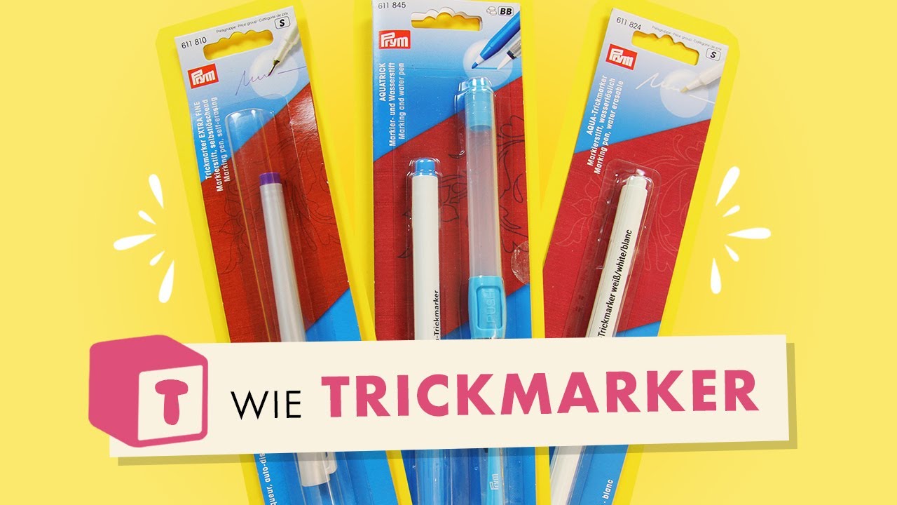 T wie Trickmarker im Makerist Nählexikon - Powered by Prym