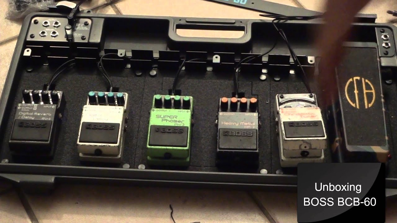 Unboxing & Setting Up Boss BCB60