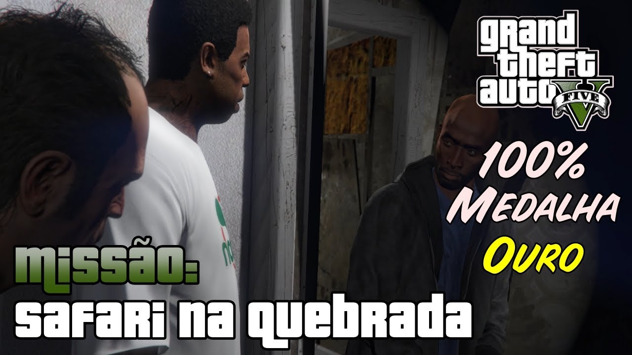 Grand Theft Auto V: Missão Safari na Quebrada [4K@60 Ultra Settings]