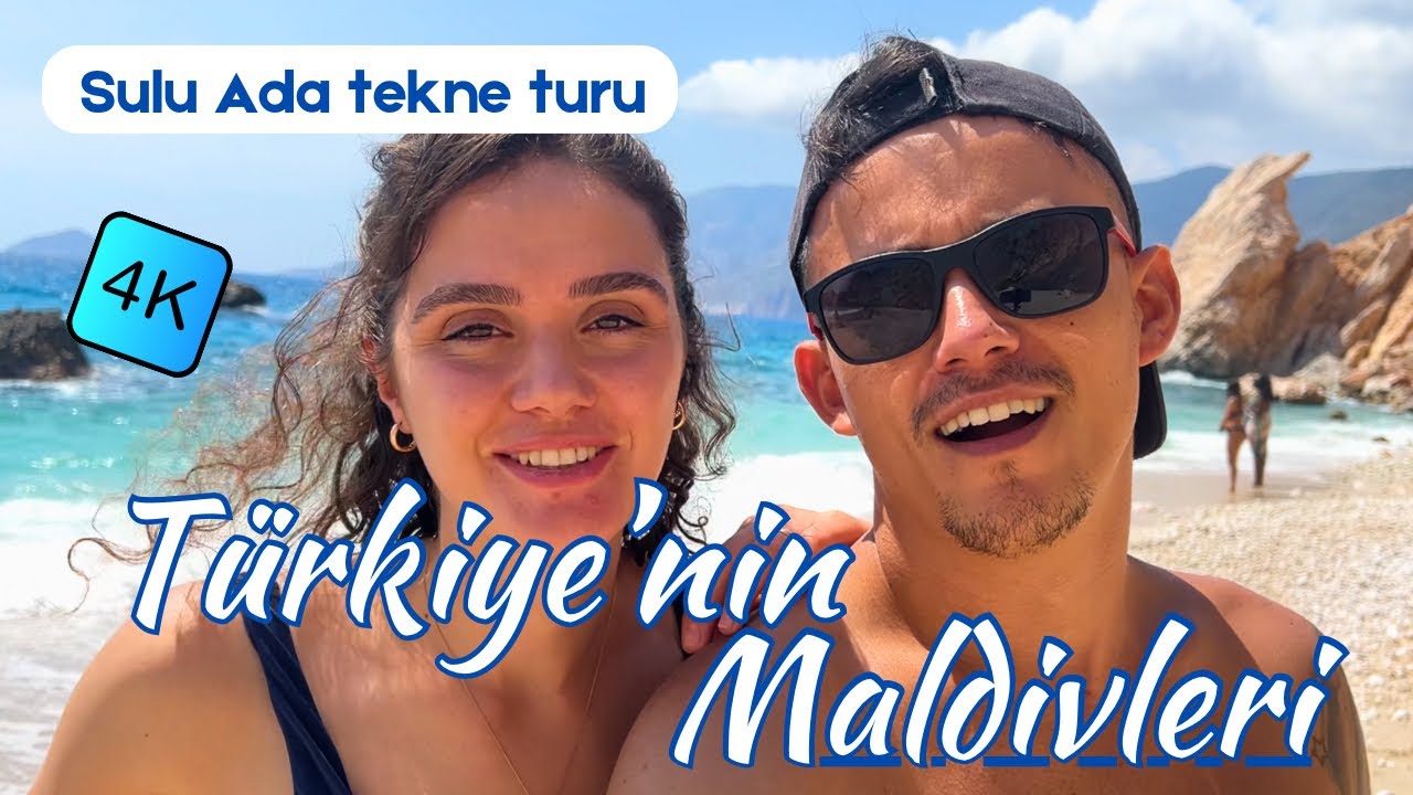 TÜRKİYE'DE MALDİVLERE GELDİK 🌊- HARİKA BİR TEKNE GEZİSİ - SULU ADA -