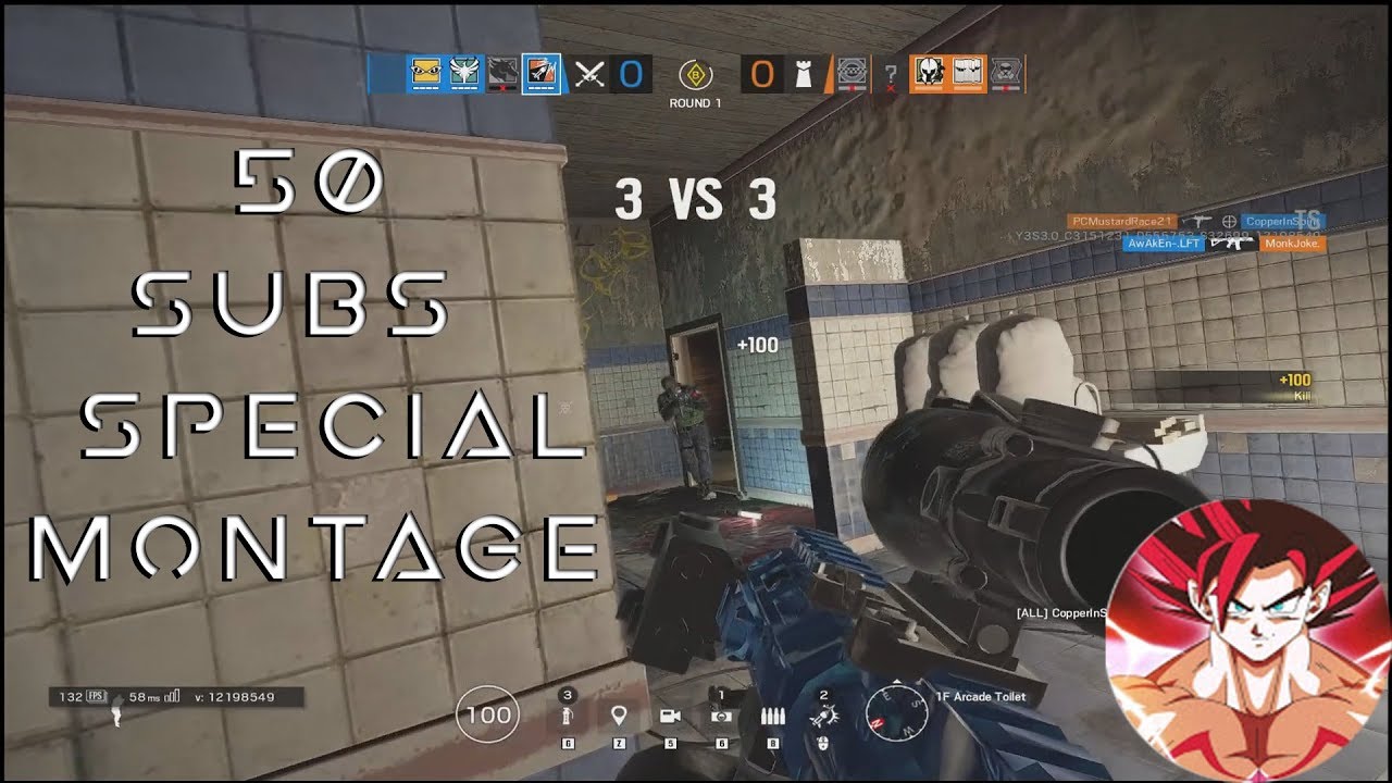 50 Subscriber Special  l  Tom Clancy's Rainbow Six Siege Montage #1