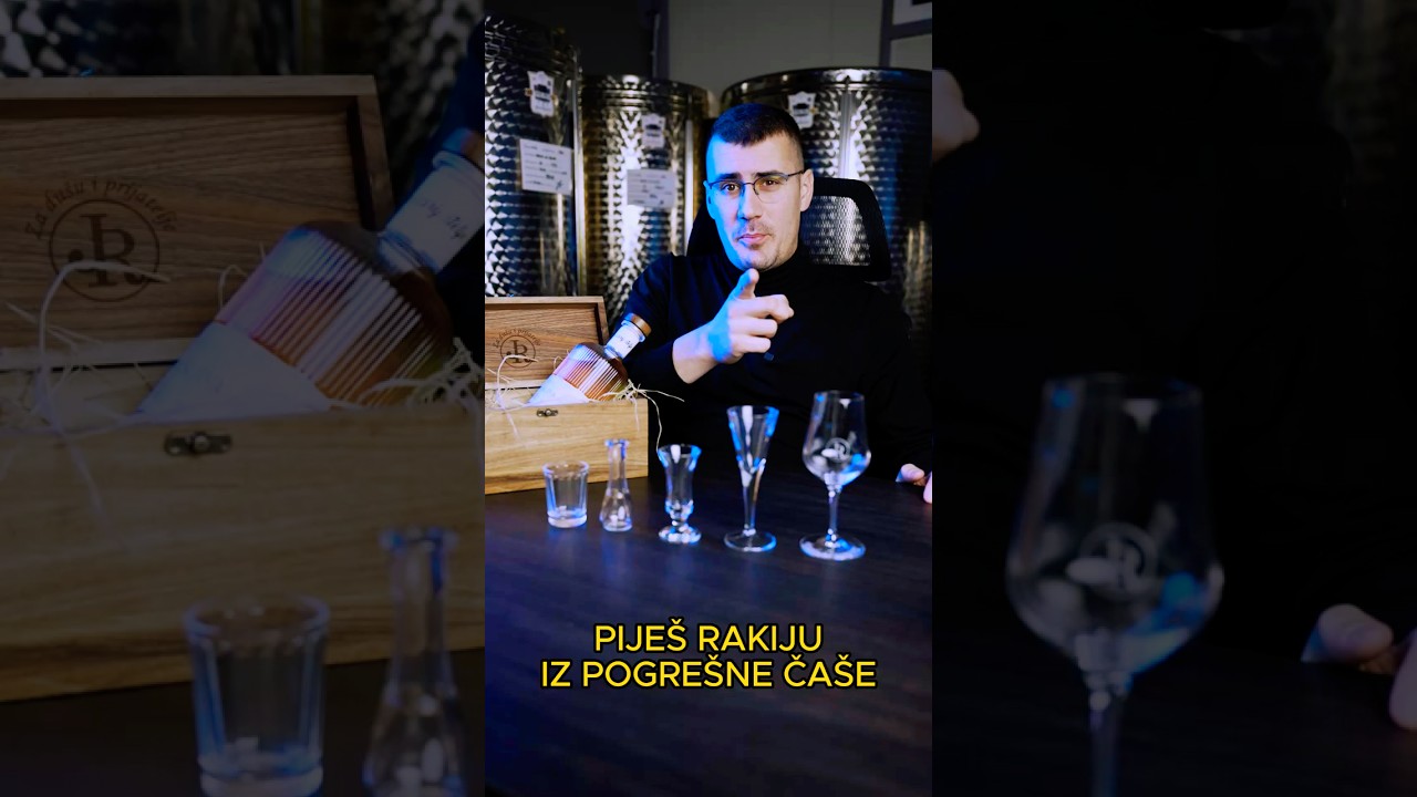KAKO ČA&Scaron;A UTIČE NA DOŽIVLJAJ ISPIJANJA RAKIJE?