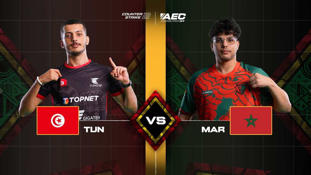 CS2 | TUNISIA vs MOROCCO | GROUP STAGE | IESF AFRICAN ESPORTS CHAMPIONSHIP 2024