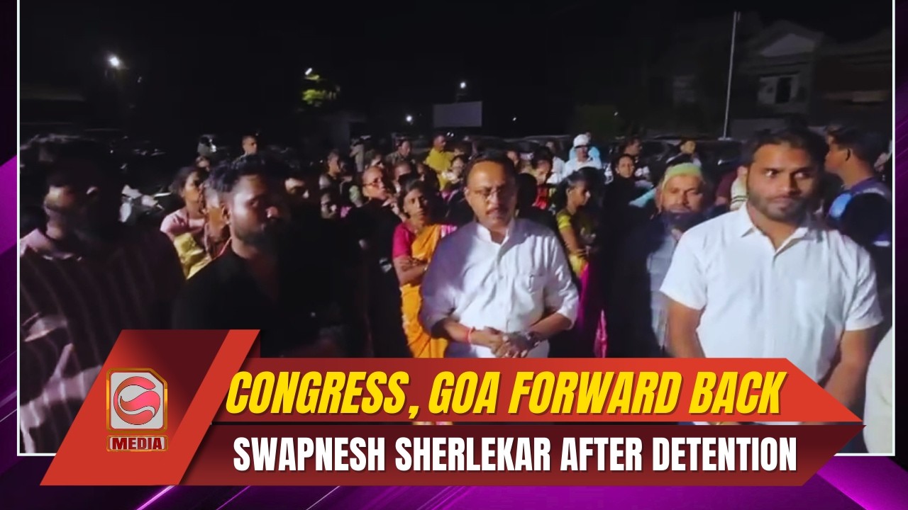 Congress, Goa Forward Back Swapnesh Sherlekar After Detention