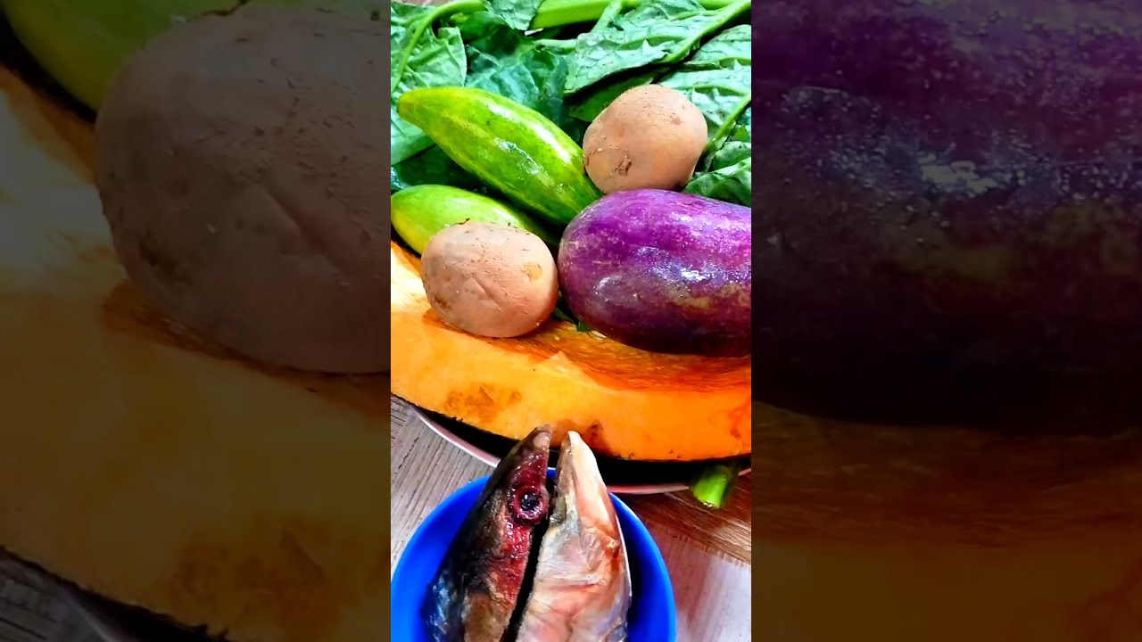 ইলিশ মাছের মাথা দিয়ে পুঁইশাখ তরকারি রেসিপি 