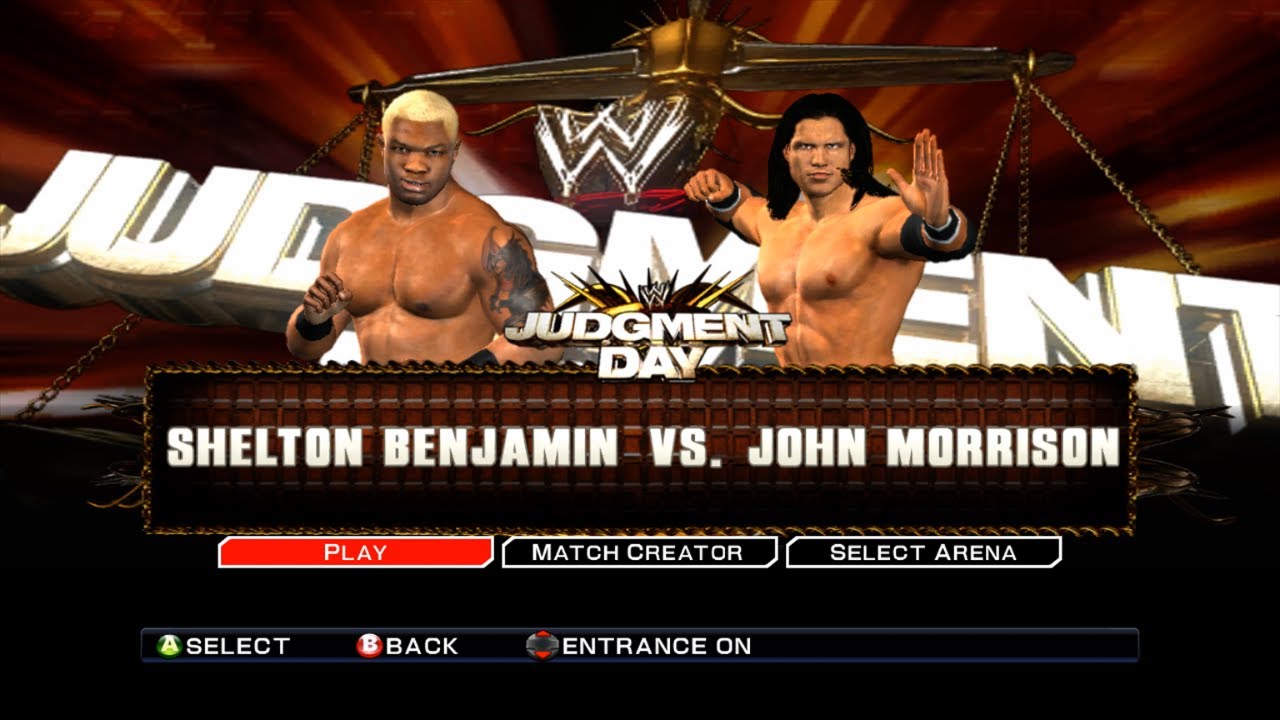 WWE SmackDown vs. RAW 2011 - Shelton Benjamin vs. John Morrison