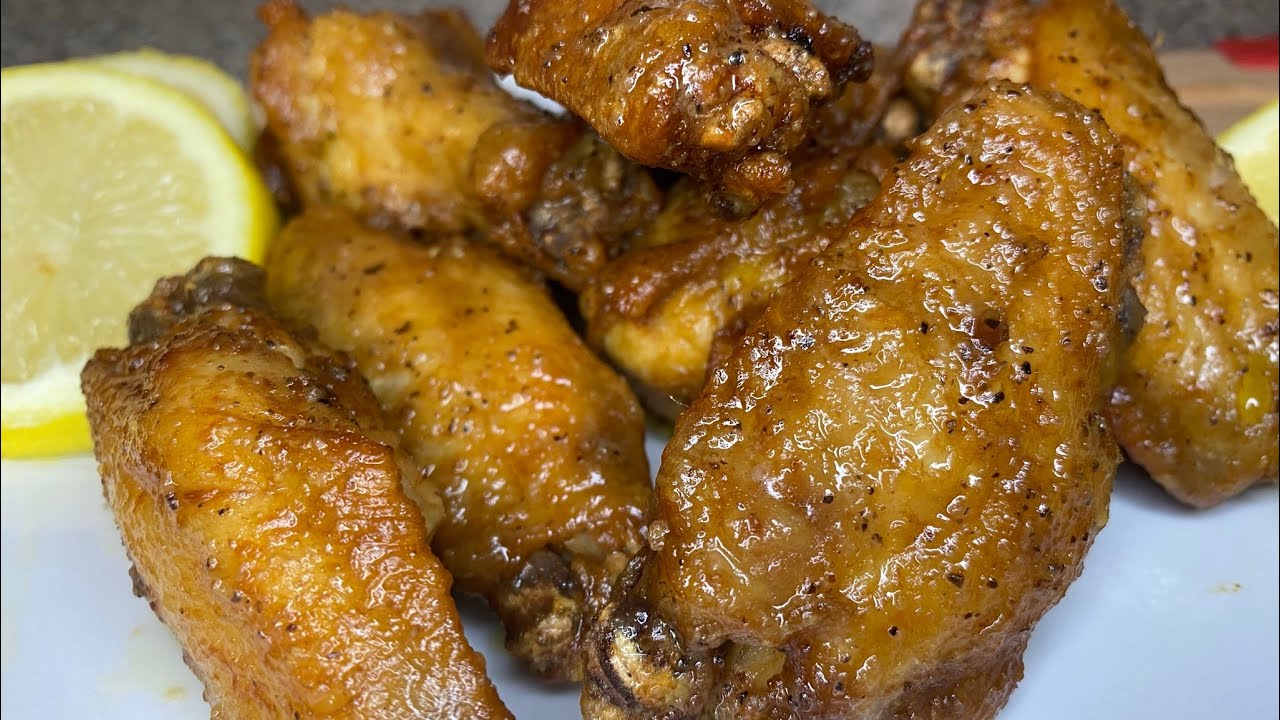 EASY LEMON PEPPER WINGS|| BETTER THAN WINGSTOP