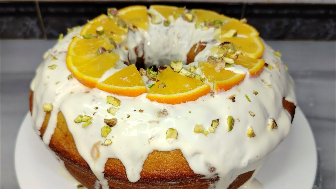 كيكة مربى البرتقال الهشة 🍊 بطعم ولا أروع | سهلة وناجحة من أول مرة