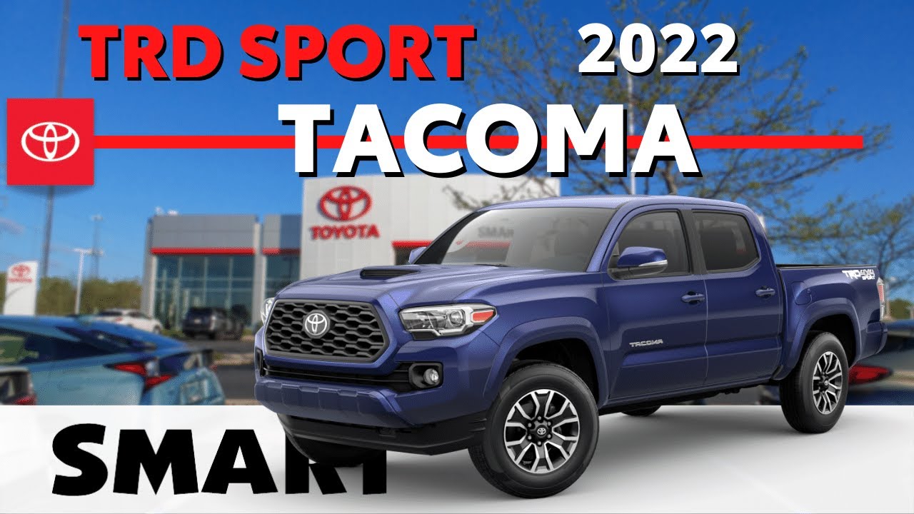 2022 Tacoma TRD Sport Blue Crush // Smart Madison Toyota