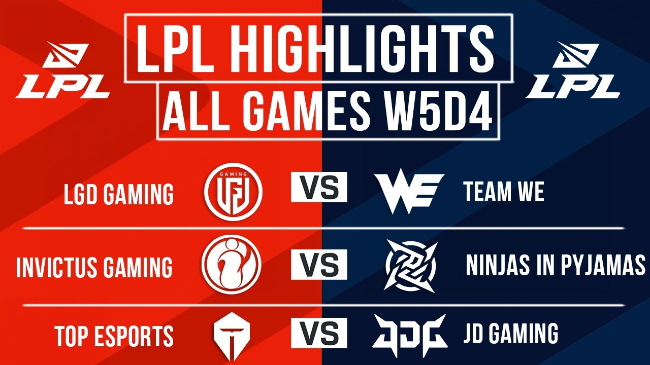 LPL Highlights ALL GAMES Week 5 Day 4 | LPL 2026 Split 3