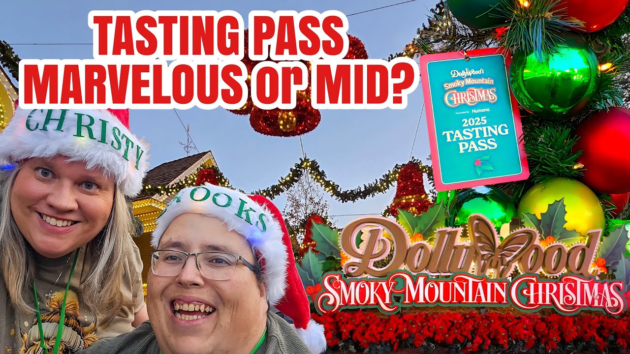 Присоединяйтесь к нам на Рождество в Smoky Mountain в Dollywood! Дегустационный абонемент, часть ...