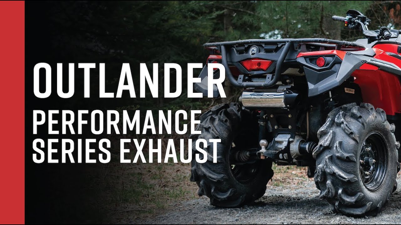 CAN-AM OUTLANDER // MBRP 5” Performance Series Slip-On Exhaust