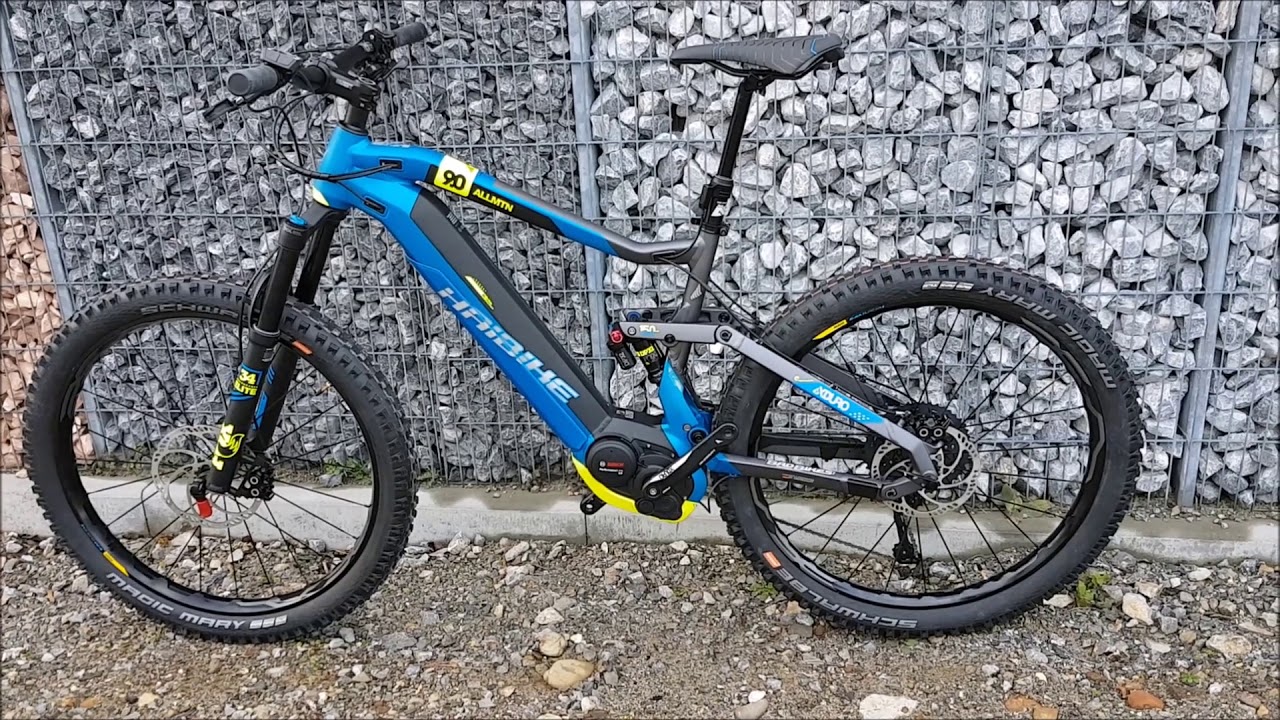 Haibike XDURO AllMtn 9.0 Bosch Performance CX 75NM Intube 500Wh Shimano Deore XT Elektro Fahrrad Tit
