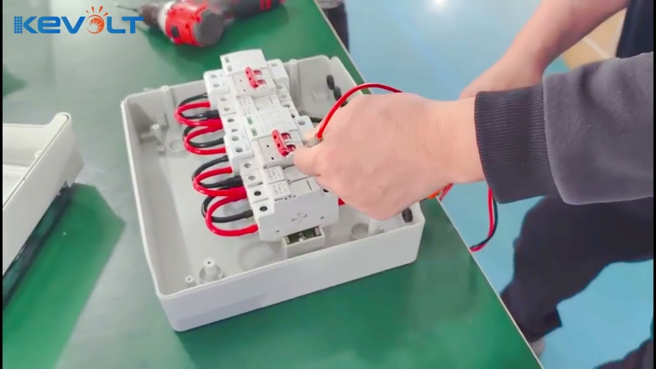How is the KEVOLT photovoltaic control box produced and packaged?
