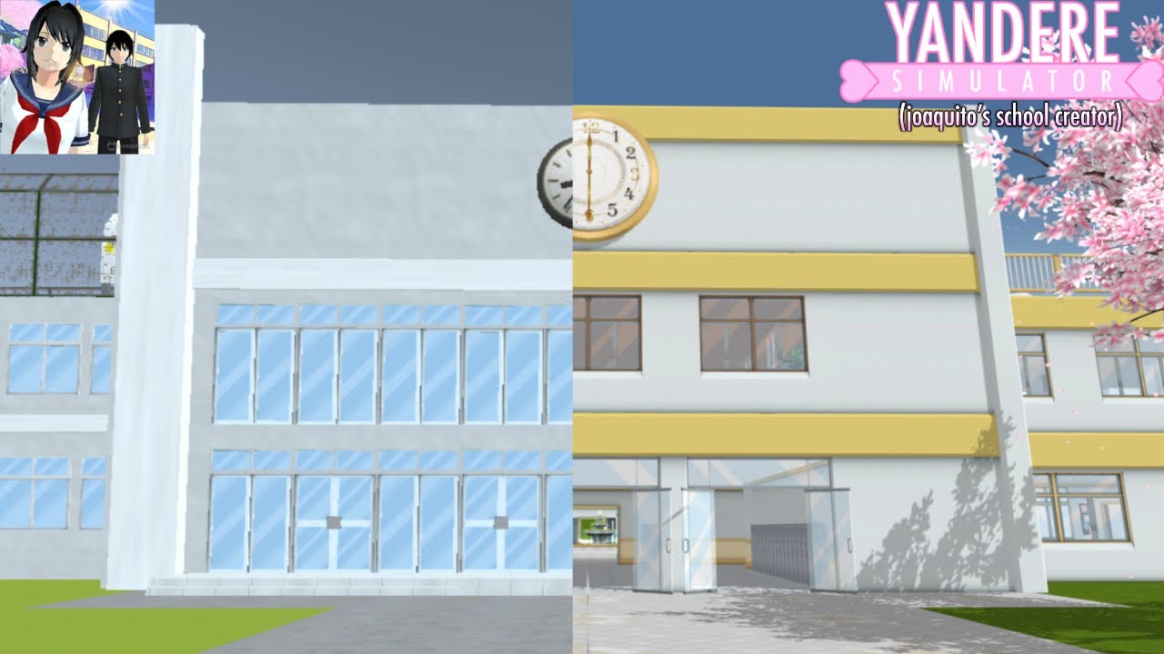 Школа из High School Simulator 2018 в Yandere Simulator! 🏫