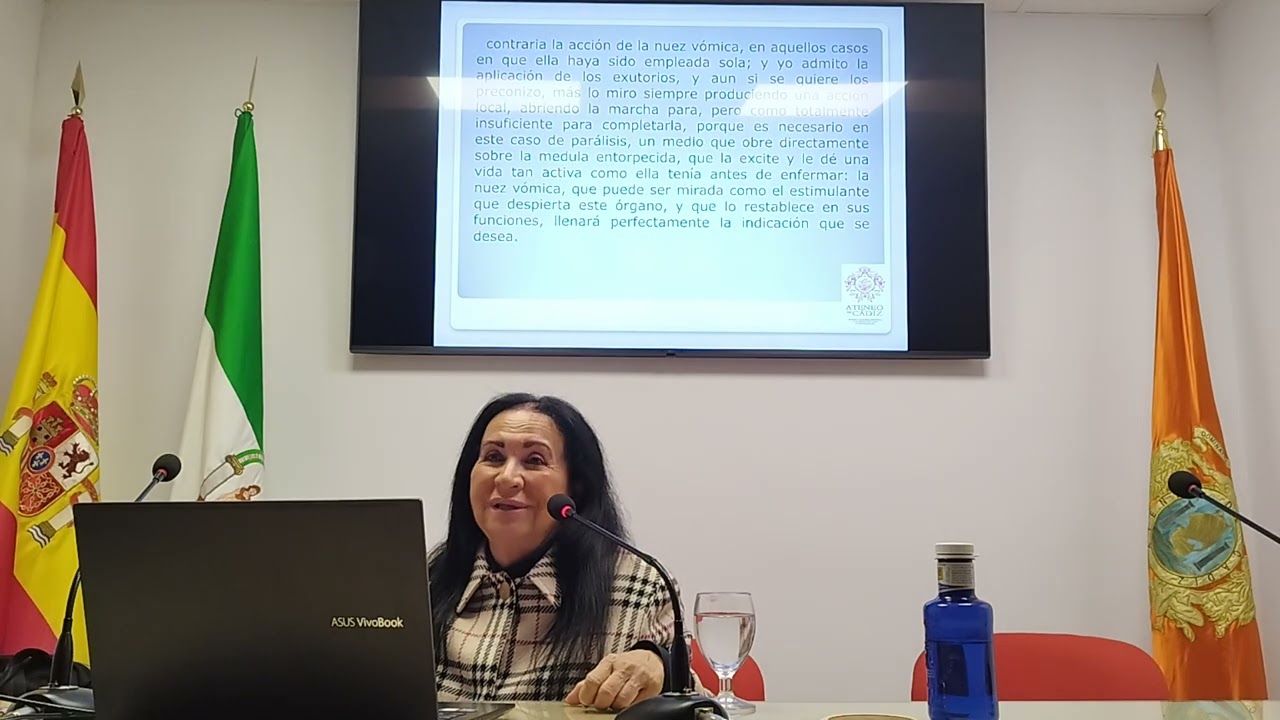 Tertulia de Farmacia “La nuez vómica como terapéutica de la parálisis de los miembros inferiores”