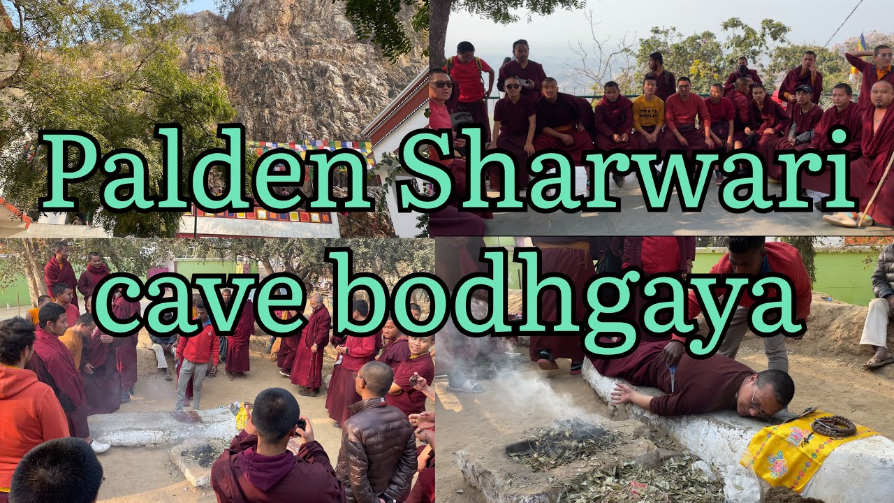 Pilgrimage of Palden Sharwari cave #bodhgaya