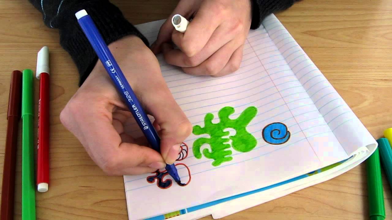 #22 Ramble while drawing with markers *soft spoken*, ASMR