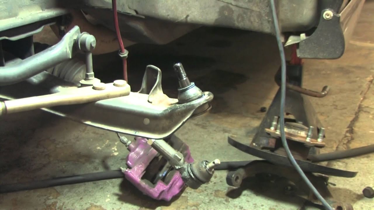Changing Ball Joint and Sway Bar Link 240sx s14