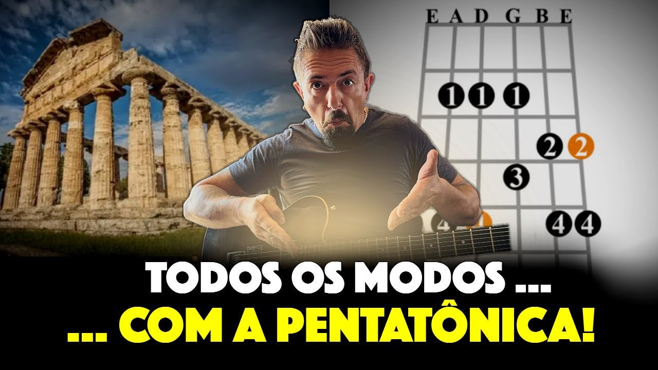 Parei de me sentir limitado depois que descobri isso: Pentatônicas Modais!