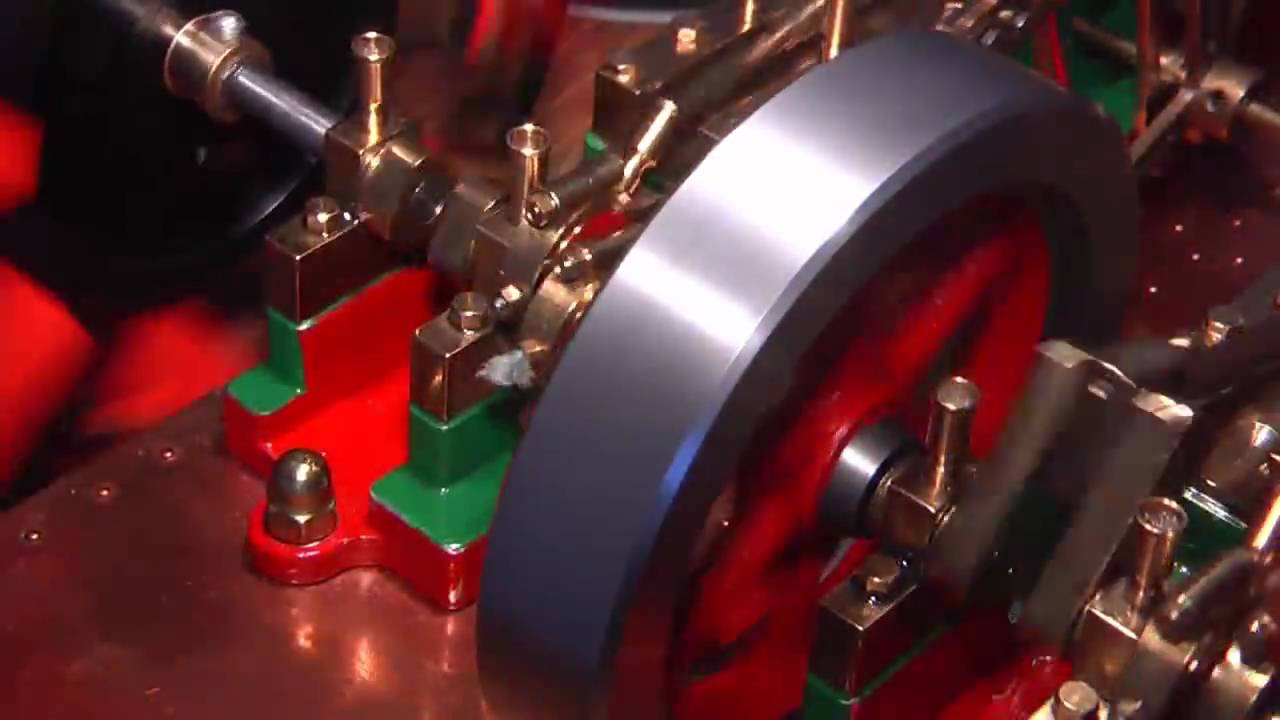 Dampfmaschine 12/36 (Schauanlage aus REGNER- Baugruppen)