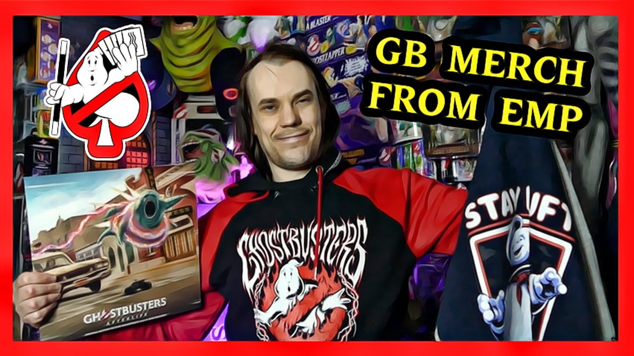 Толстовки и виниловая пластинка Ghostbusters от EMP!!