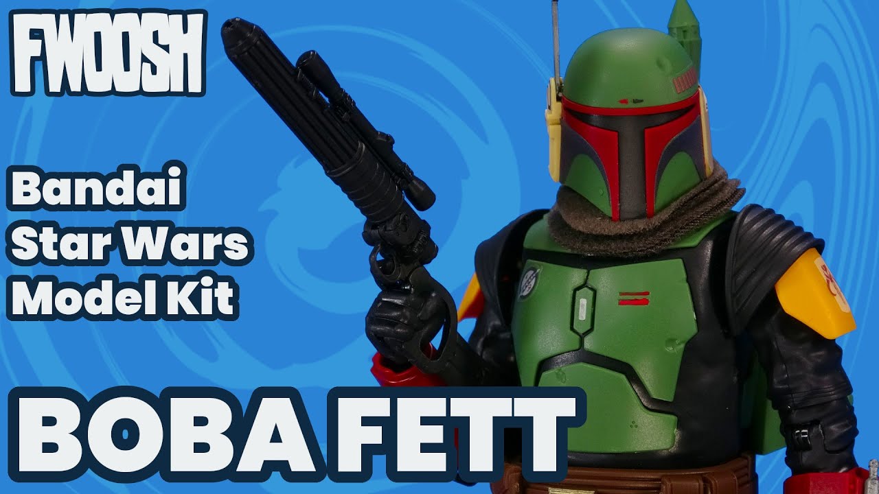 Сборка и обзор модели Бобы Фетта из сериала «Мандалорец» от Bandai Star Wars в масштабе 1:12