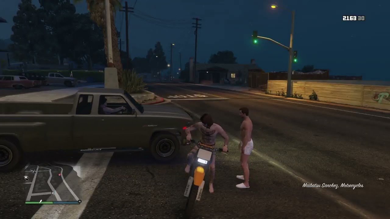 The hobo experience part 4 (gta funny moments) 