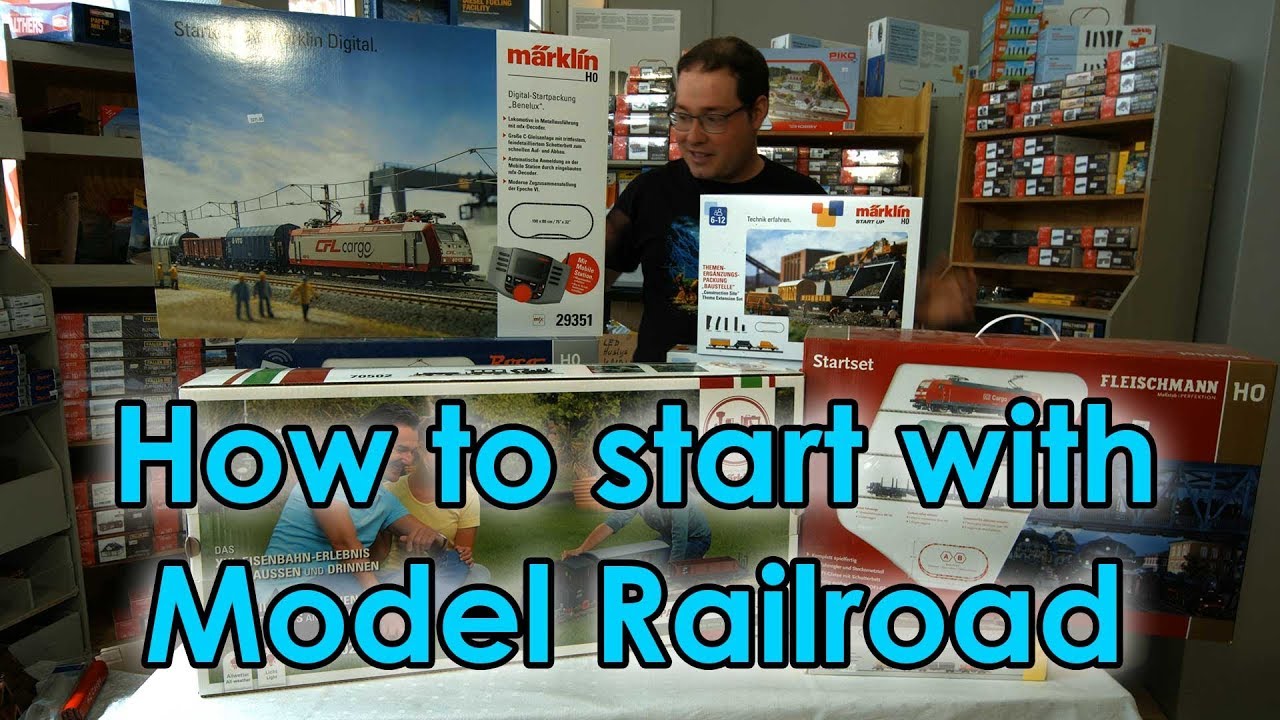 How to get started with model railroad