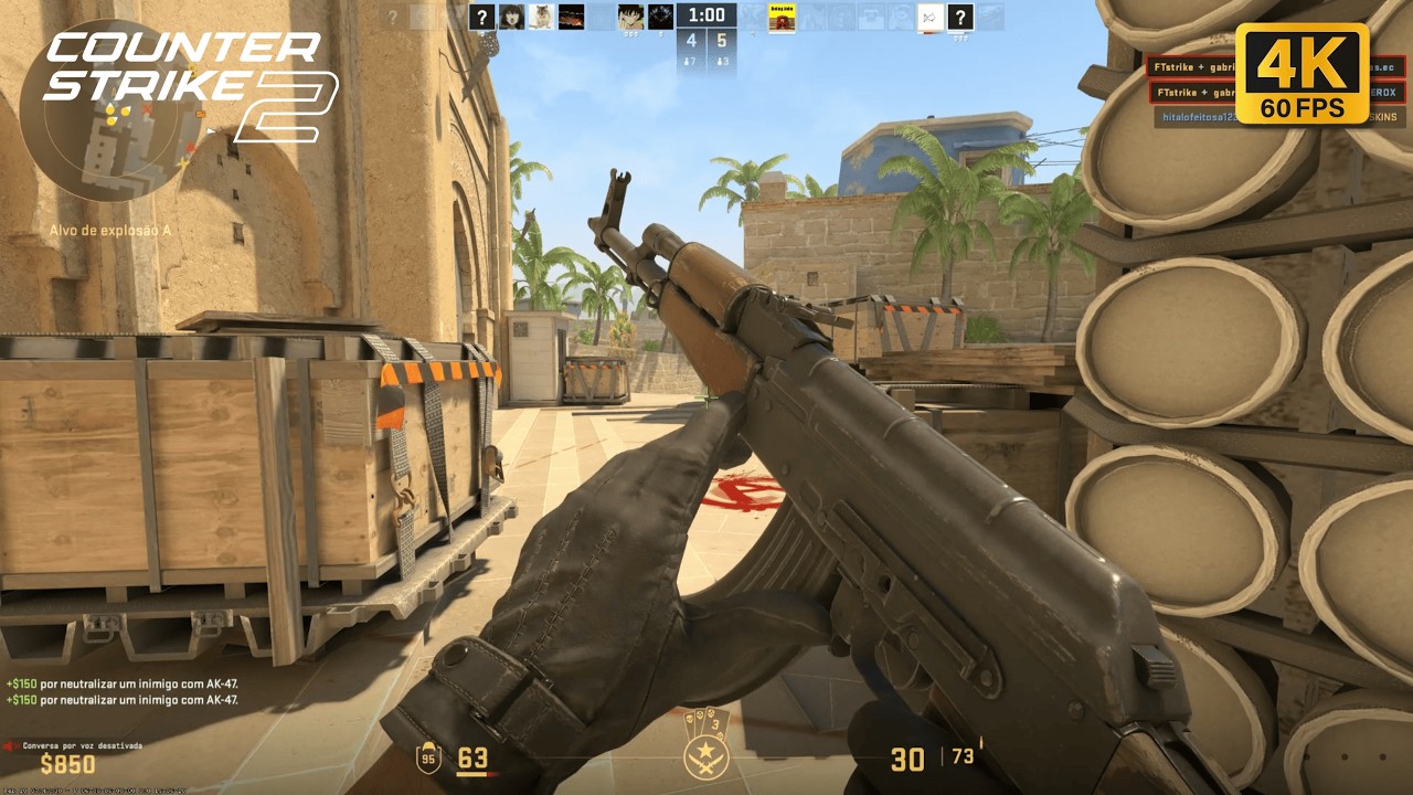 Counter Strike 2 Immersive Competitive Combat | Realistic ULTRA Graphics Gameplay [4K60FPS]