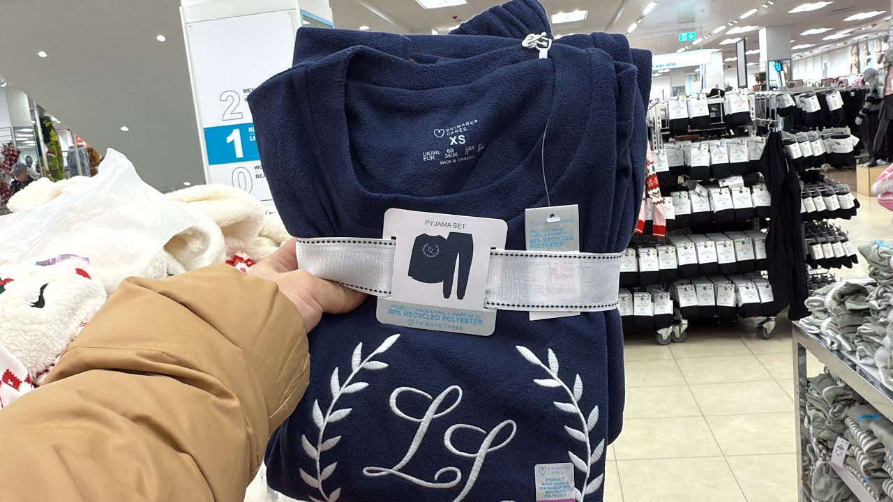 Primark Women's Winter Pyjamas and Slippers new collection - November 2024