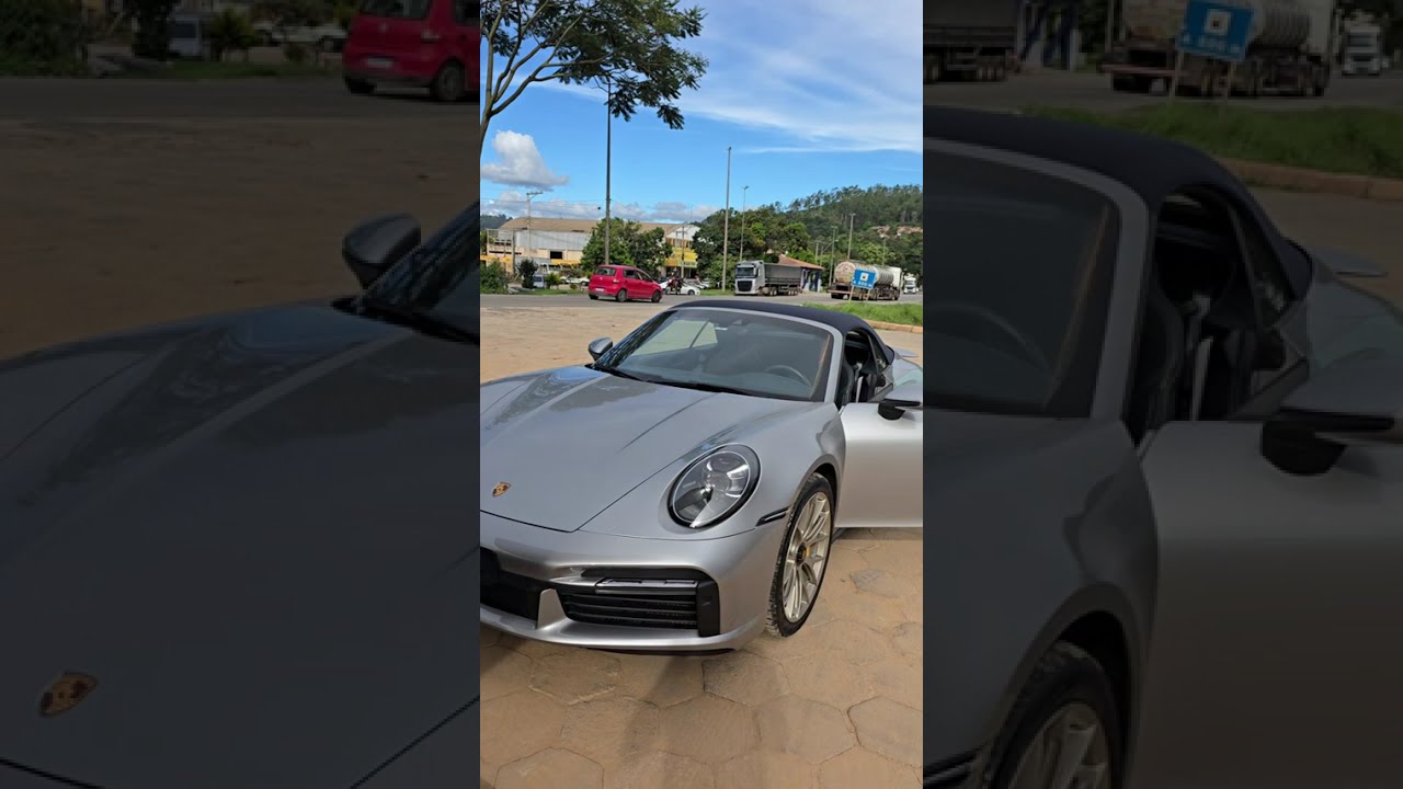 Hoje transportamos essa belíssima Porsche 911 turbo S. Destaque para a personalização da chave.
