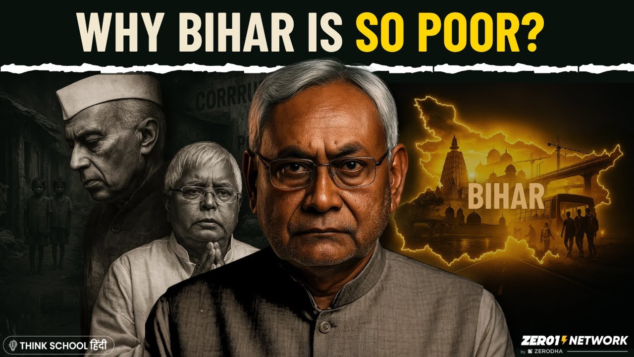 How Bihar Went From RICHEST to POOREST State in India: Economic Case Study
