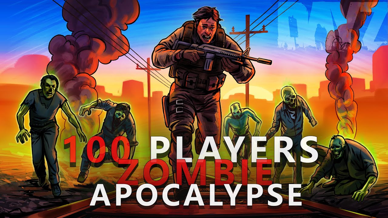 100 Players Simulate the ZOMBIE Apocalypse in DayZ!