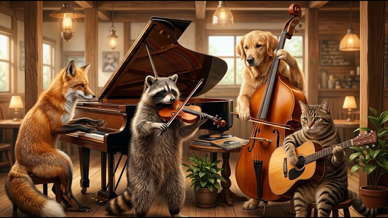 作業・勉強に最適｜昼のムツゴロウカフェChillhopセッション｜Animal Band｜Study & Relax