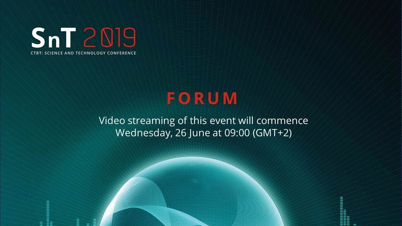 SnT 2019 - Forum Wednesday Morning Session 26 June 2019