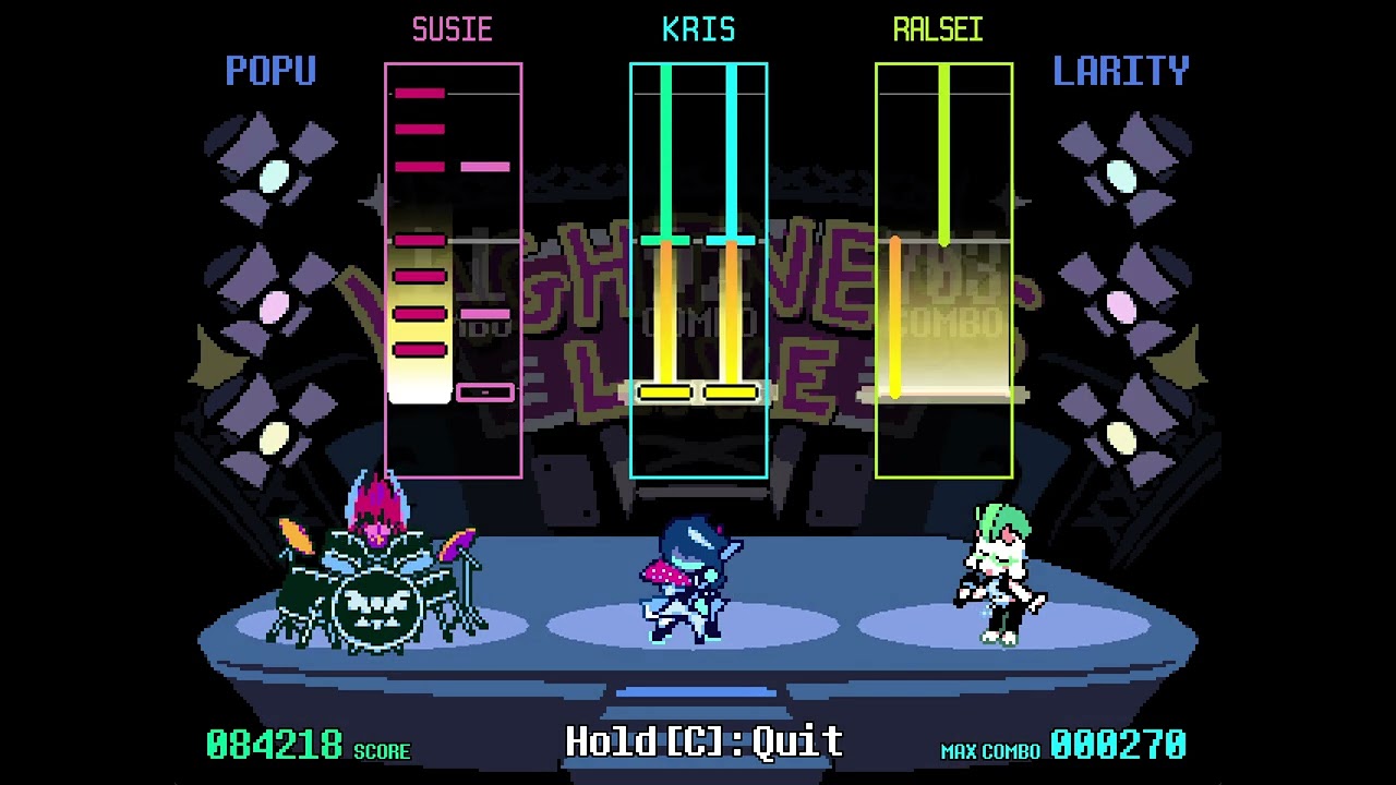 DM Dokuro ~ The Devourer of Gods (Nonstop Mix), Deltarune Lightners Live