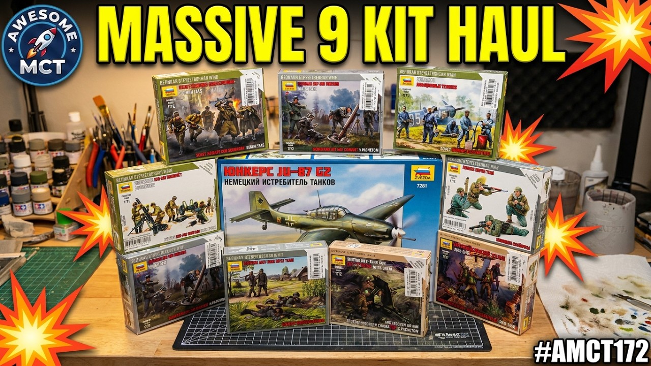 📦1/72 scale WW2 German UK USSR Infantry model soldiers Zvezda 9 different kits A look at the boxes