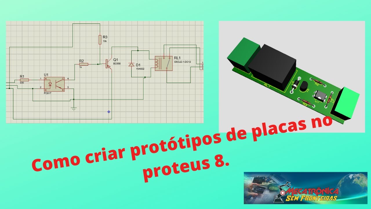Como criar pci no Proteus