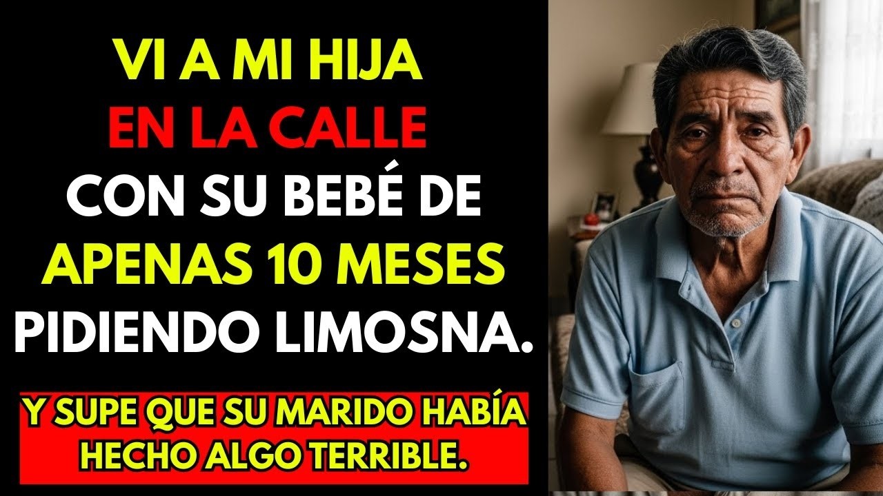 HISTORIA REAL  Vi a mi hija en la calle con su bebé pidiendo limosna    y supe que su marido había