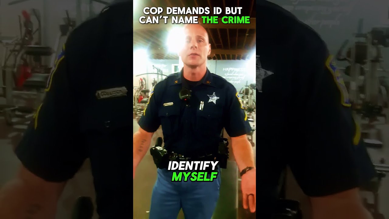 Cop Demands ID But Can&rsquo;t Name The Crime