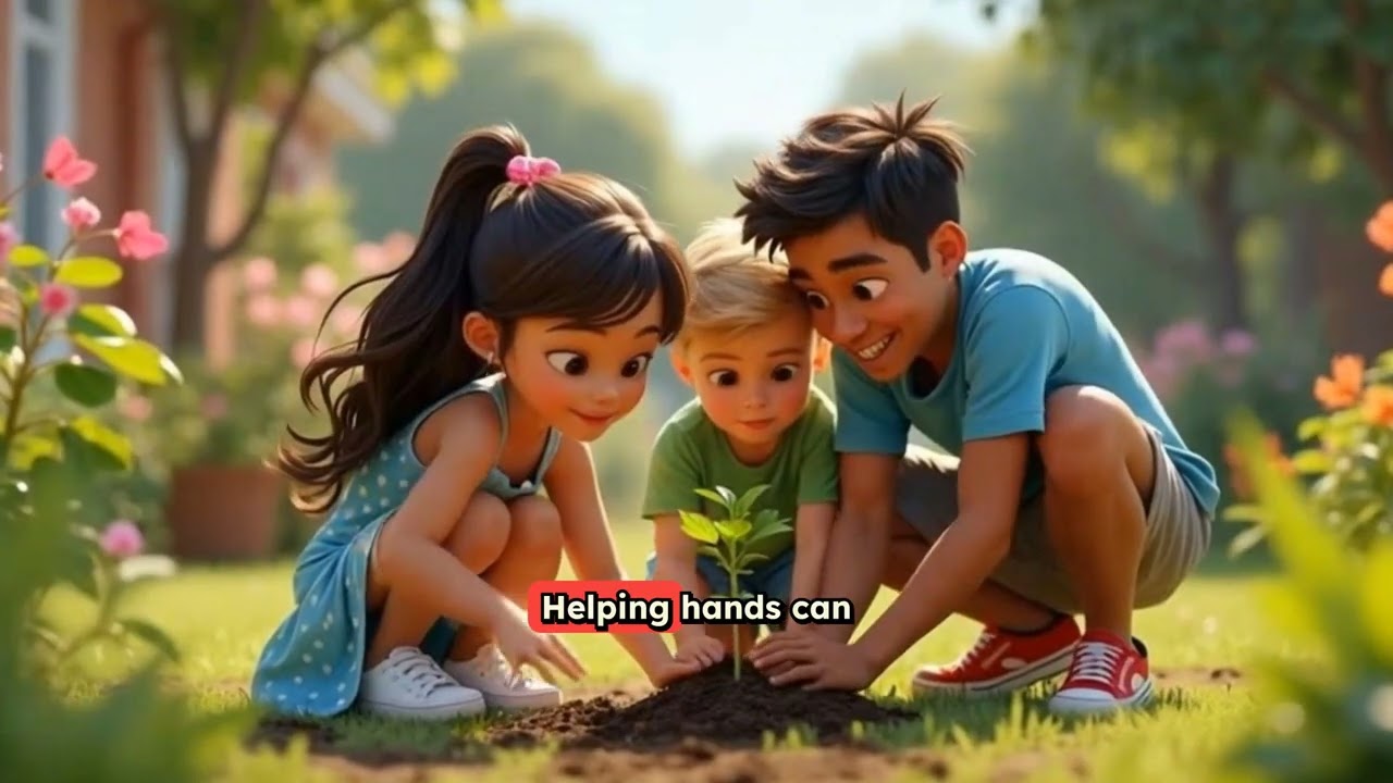 Helping Hands Song | Kindness & Caring Song for Kids | Little English Club