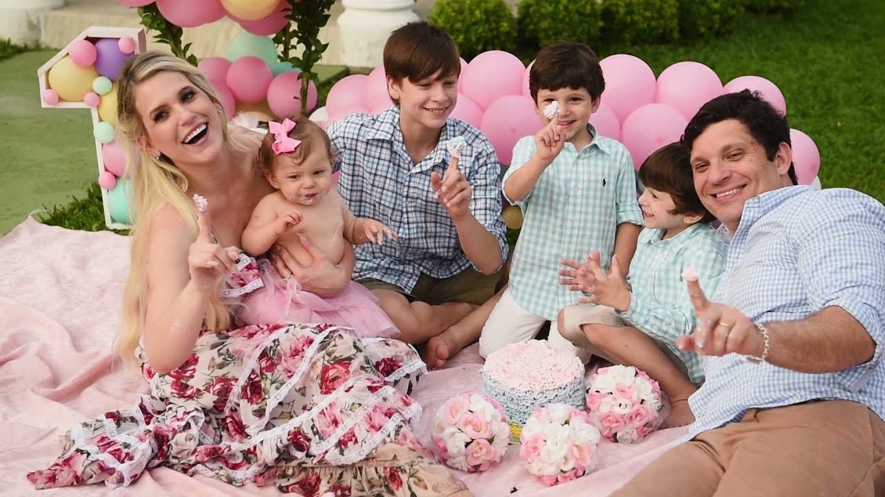 Ensaio Smash the Cake - 1 aninho Maria Catarina