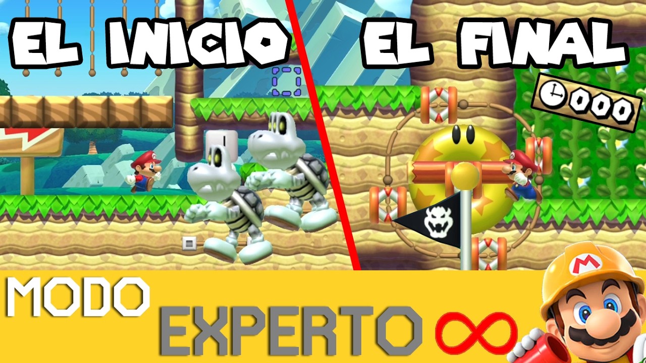 VER PARA CREER 🤯 | EXPERTO INFINITO (NO SKIP) - SMM2 - ZetaSSJ