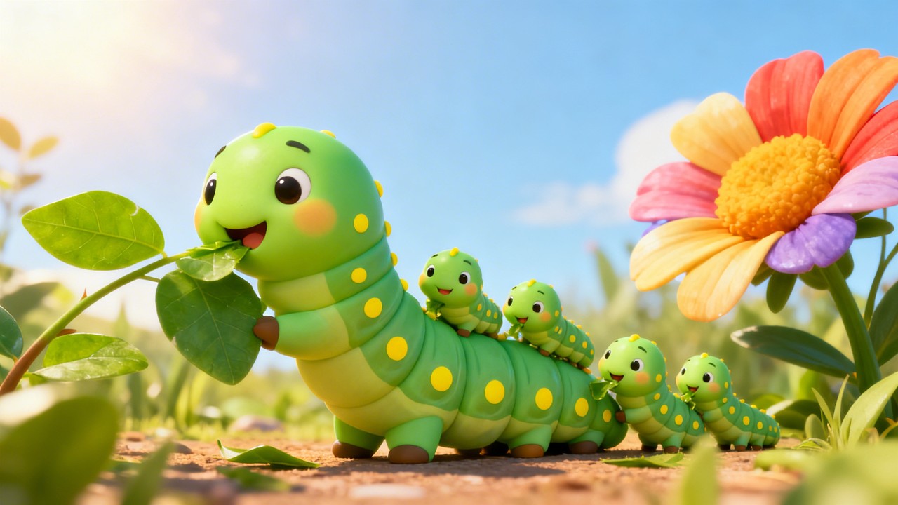 La Oruguita Luna 🐛💖 | Un Cuento Lleno de Amor Familiar