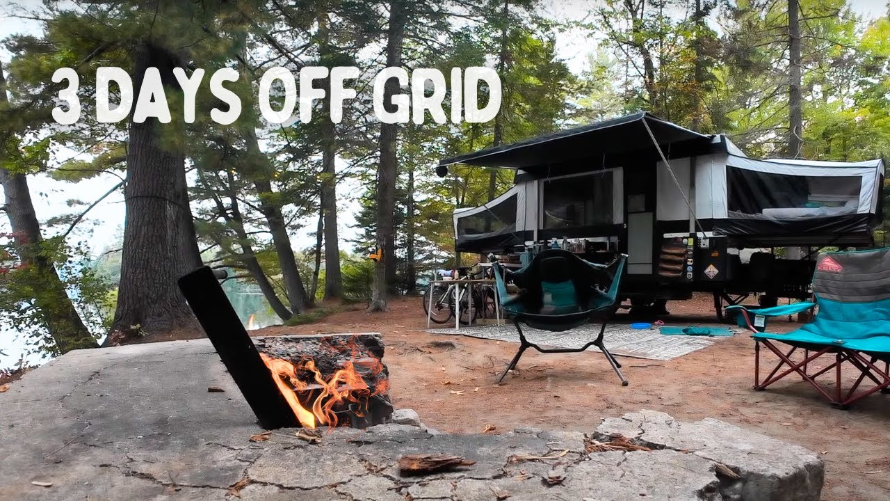Remote Fall Camping in Our Pop-Up