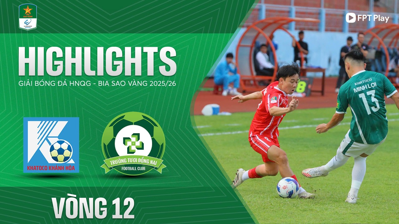 HIGHLIGHTS: KHATOCO KHÁNH HÒA - TRƯỜNG TƯƠI ĐỒNG NAI | SIÊU PHẨM GIỮA SÂN, BẮN PHÁ LIÊN TỤC