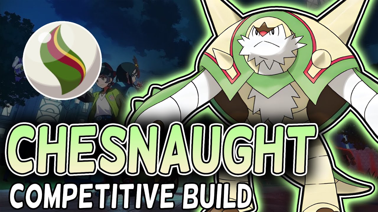 Сборка Mega Chesnaught для соревнований в Pokemon Legends Z-A