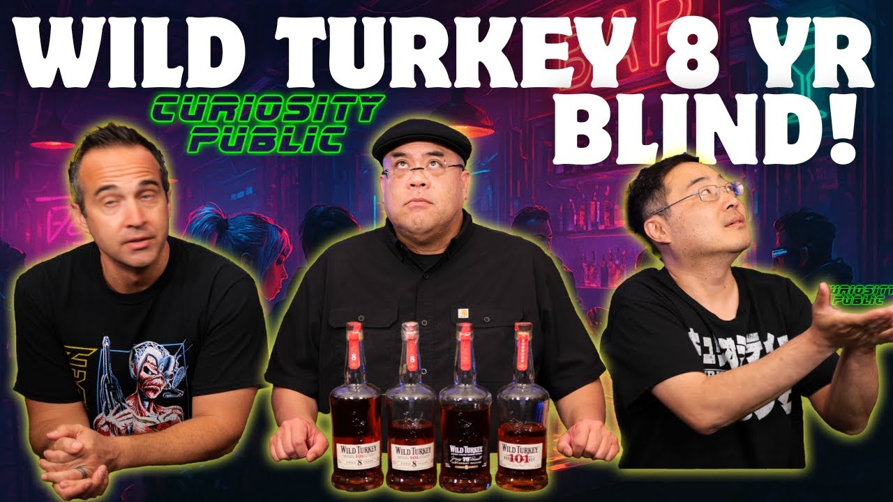 Wild Turkey 8 Year Blind Challenge! | Curiosity Public 